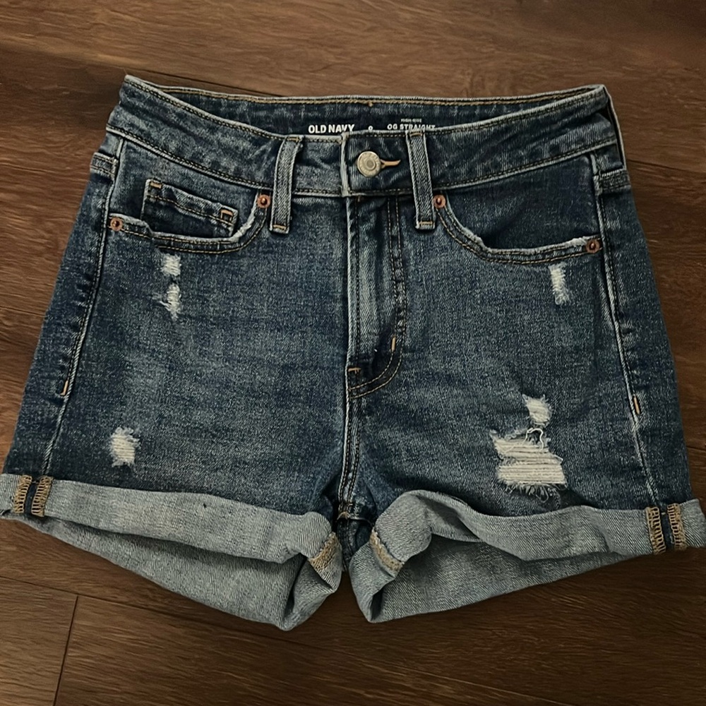 Old Navy OG Straight Denim Shorts